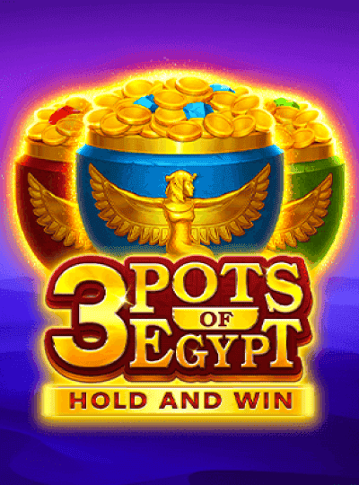 Discover the riches of ancient Egypt in the 3 Pots of Egypt slot.