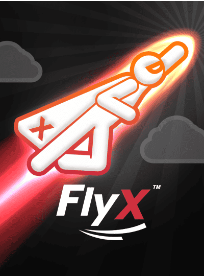 Soar to new heights with the FlyX crash game.