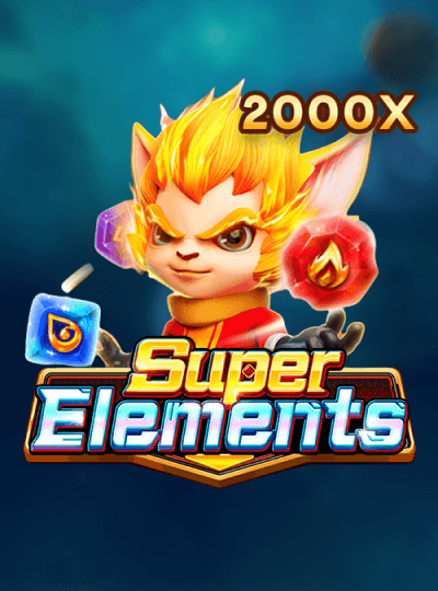 Harness the power of the elements in Super Elements slot.
